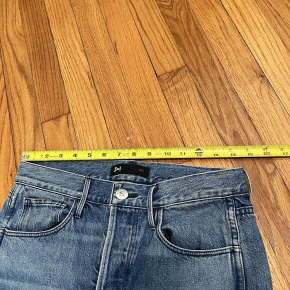 3x1 Austin Crop‎ Byrd Straight Leg Jeans Size 27 - Picture 8 of 9